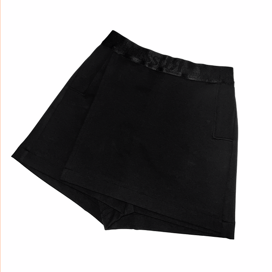 Elastic Waist Skort Pants LLESSUR NYC