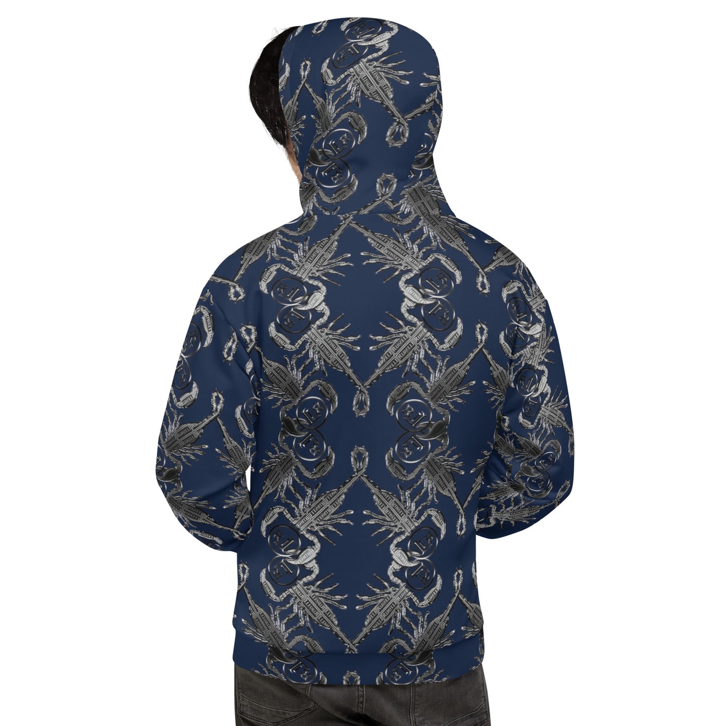Scorpio Chain Unisex Eco Hoodie Printify