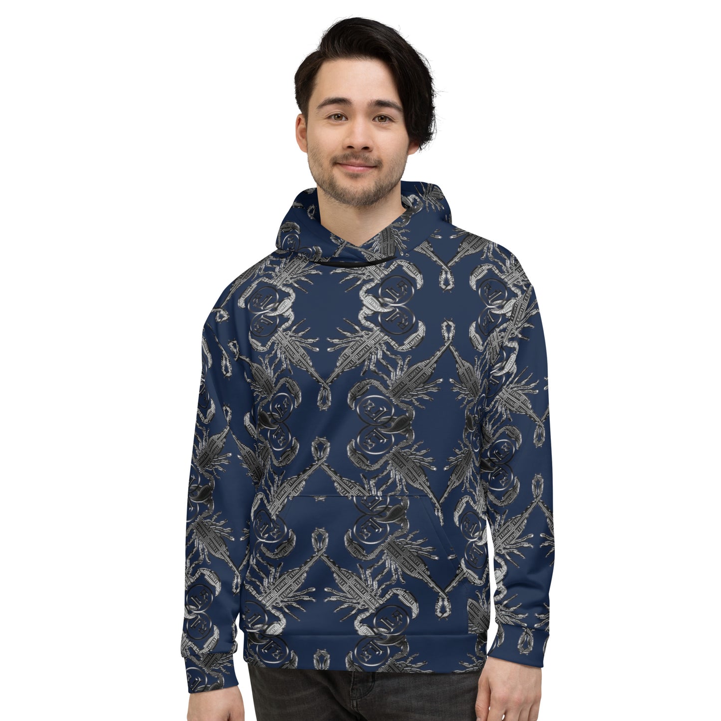 Scorpio Chain Unisex Eco Hoodie Printify