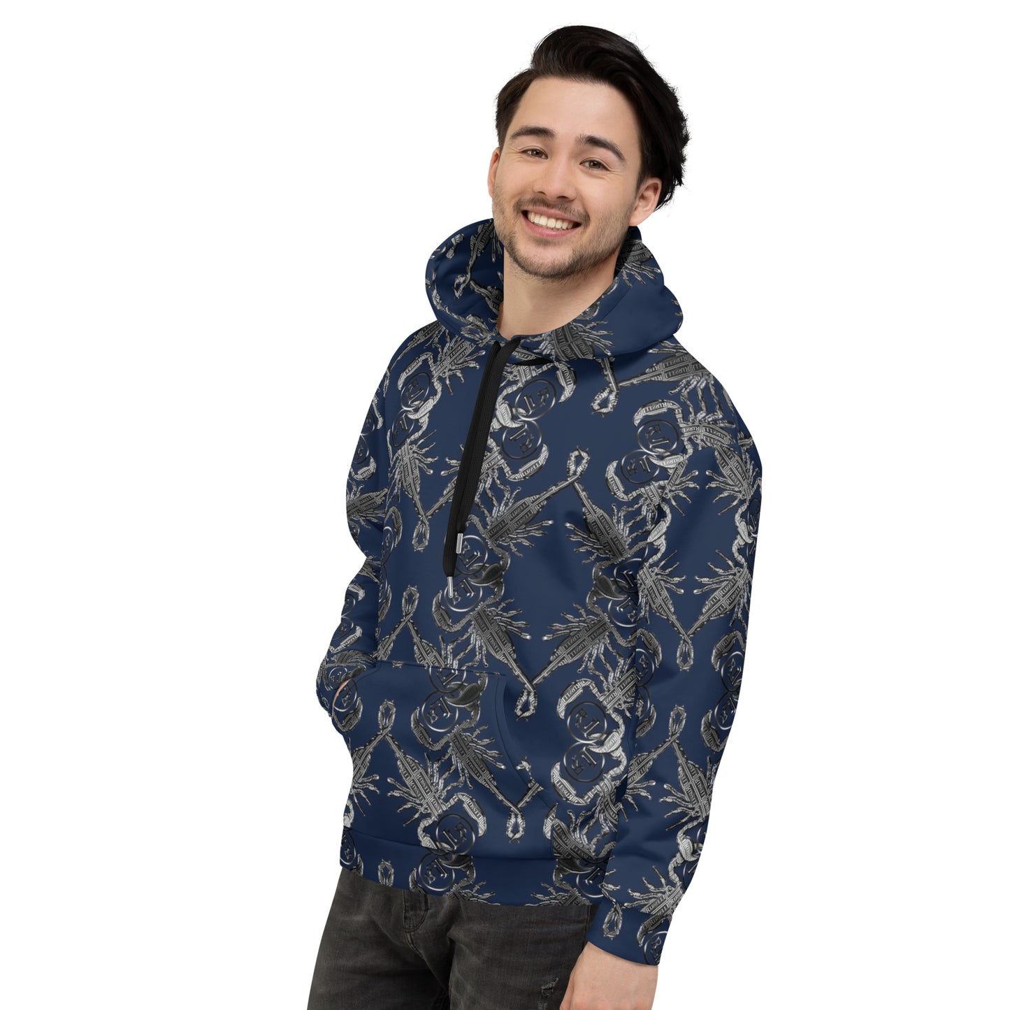 Scorpio Chain Unisex Eco Hoodie Printify