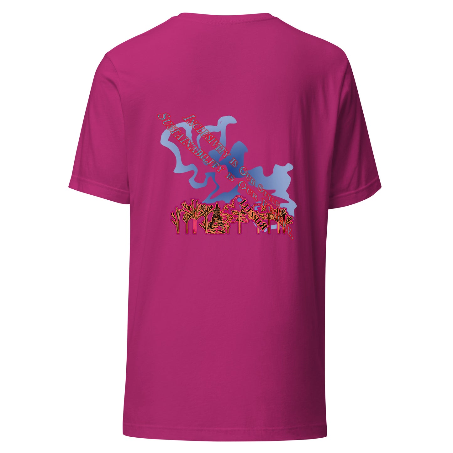 Unisex Graphic T-shirt Sustainable Future LLESSUR NYC
