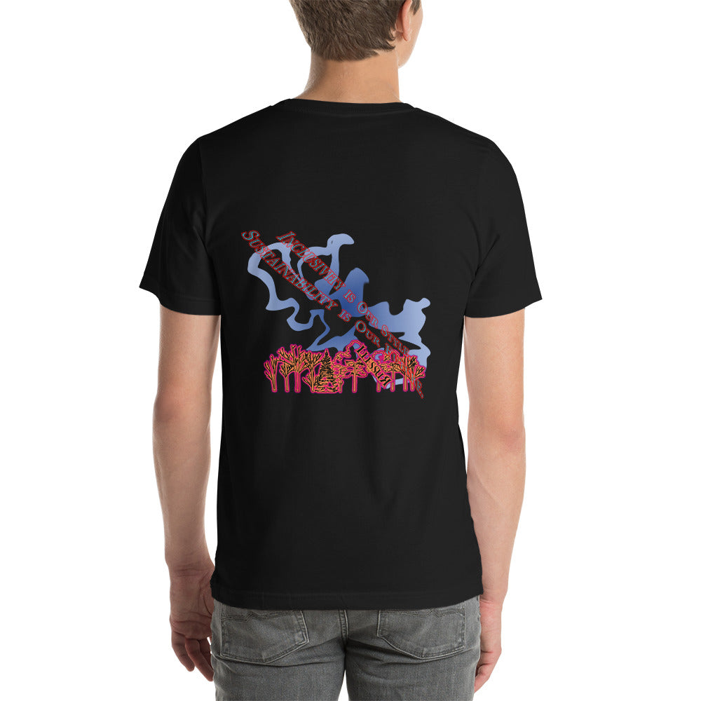 Unisex Graphic T-shirt Sustainable Future LLESSUR NYC