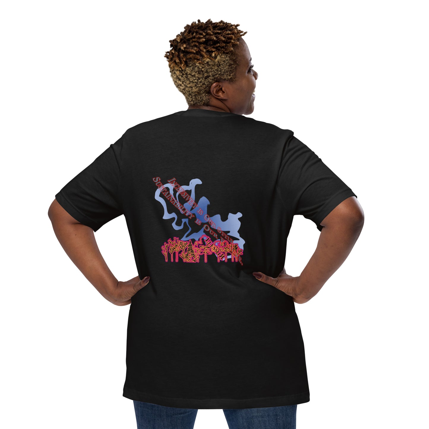 Unisex Graphic T-shirt Sustainable Future LLESSUR NYC