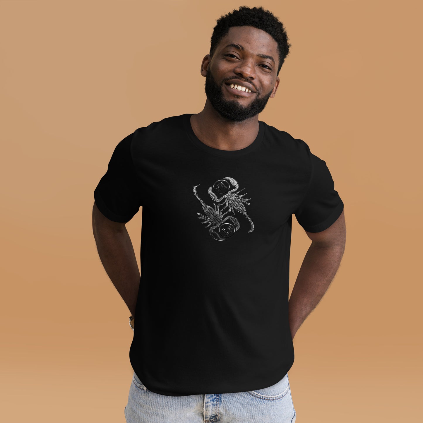 Unisex Graphic T-shirt Scorpio Emblem LLESSUR NYC