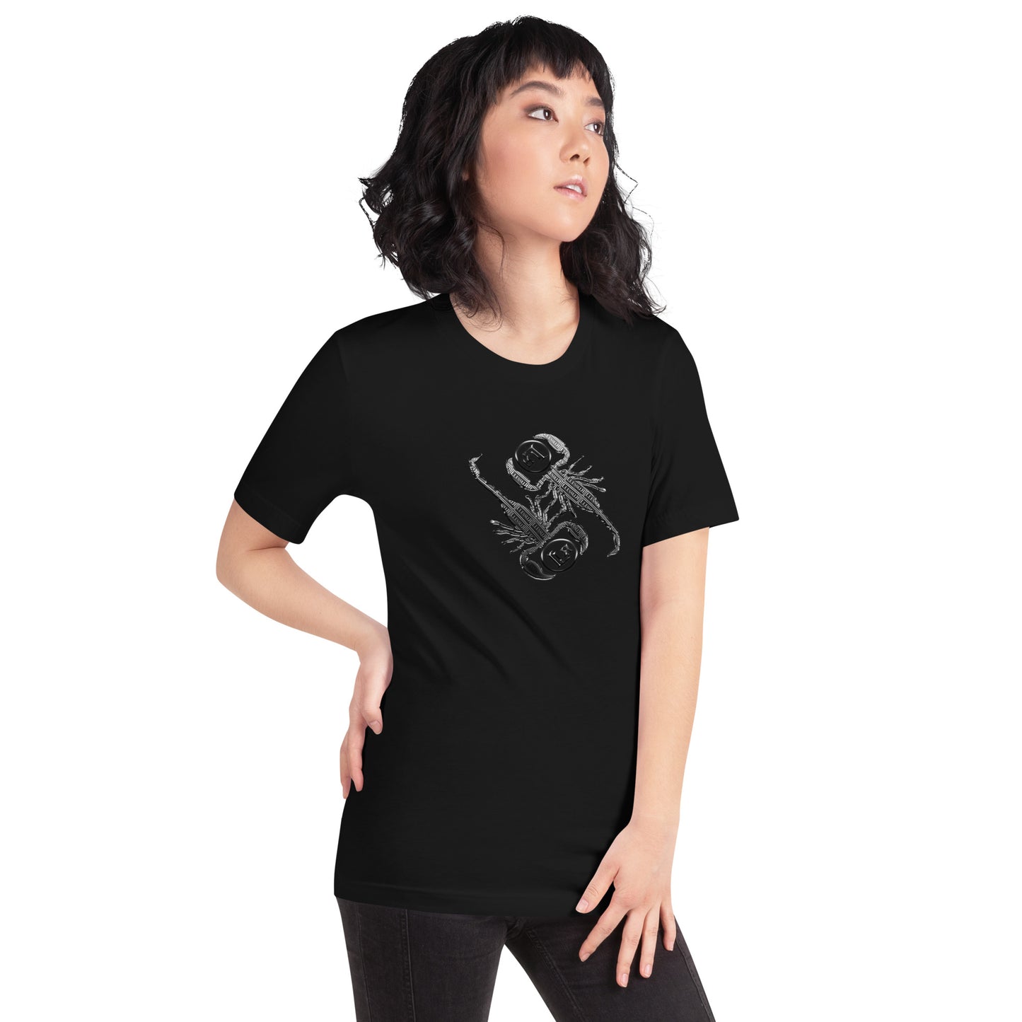 Unisex Graphic T-shirt Scorpio Emblem LLESSUR NYC