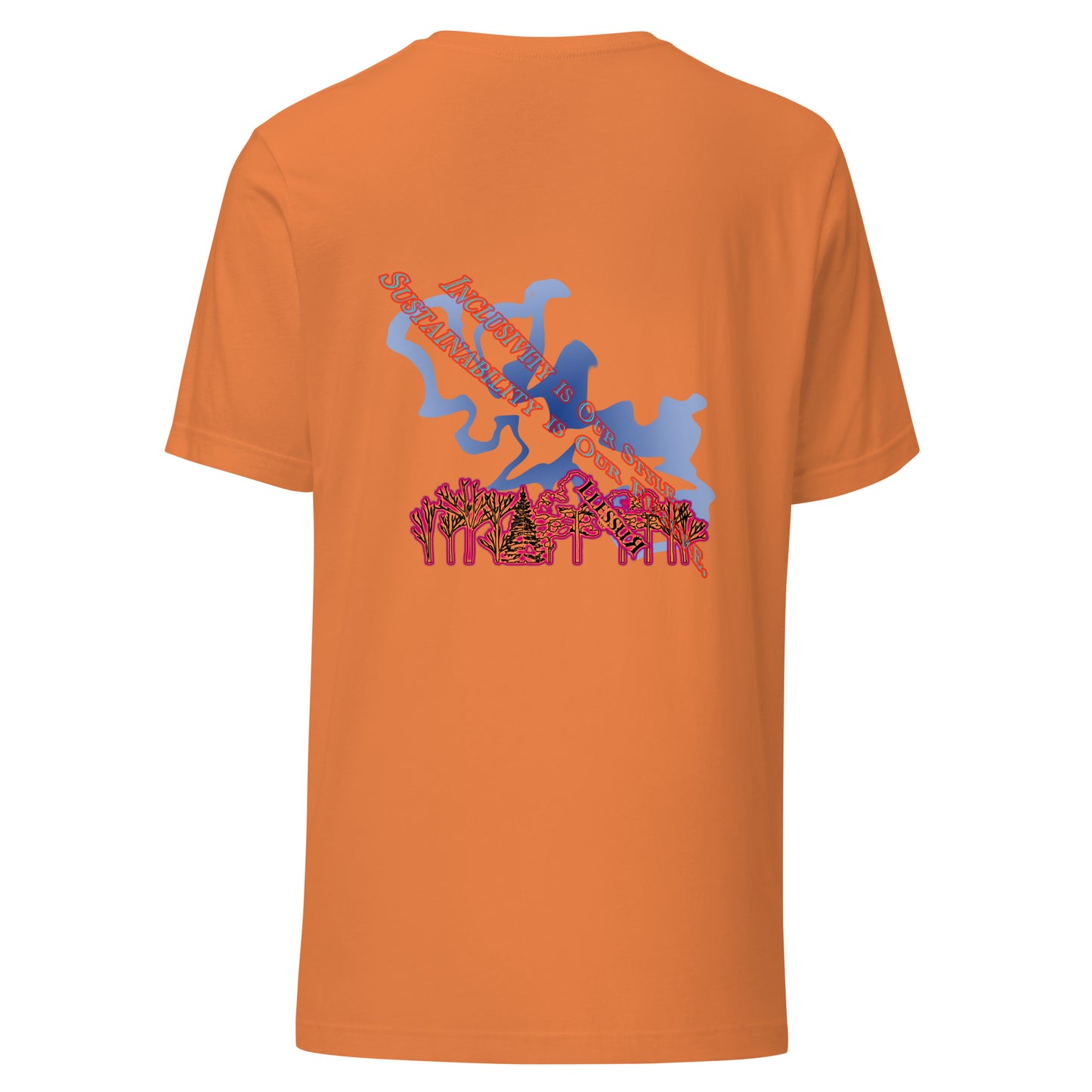 Unisex Graphic T-shirt Sustainable Future LLESSUR NYC