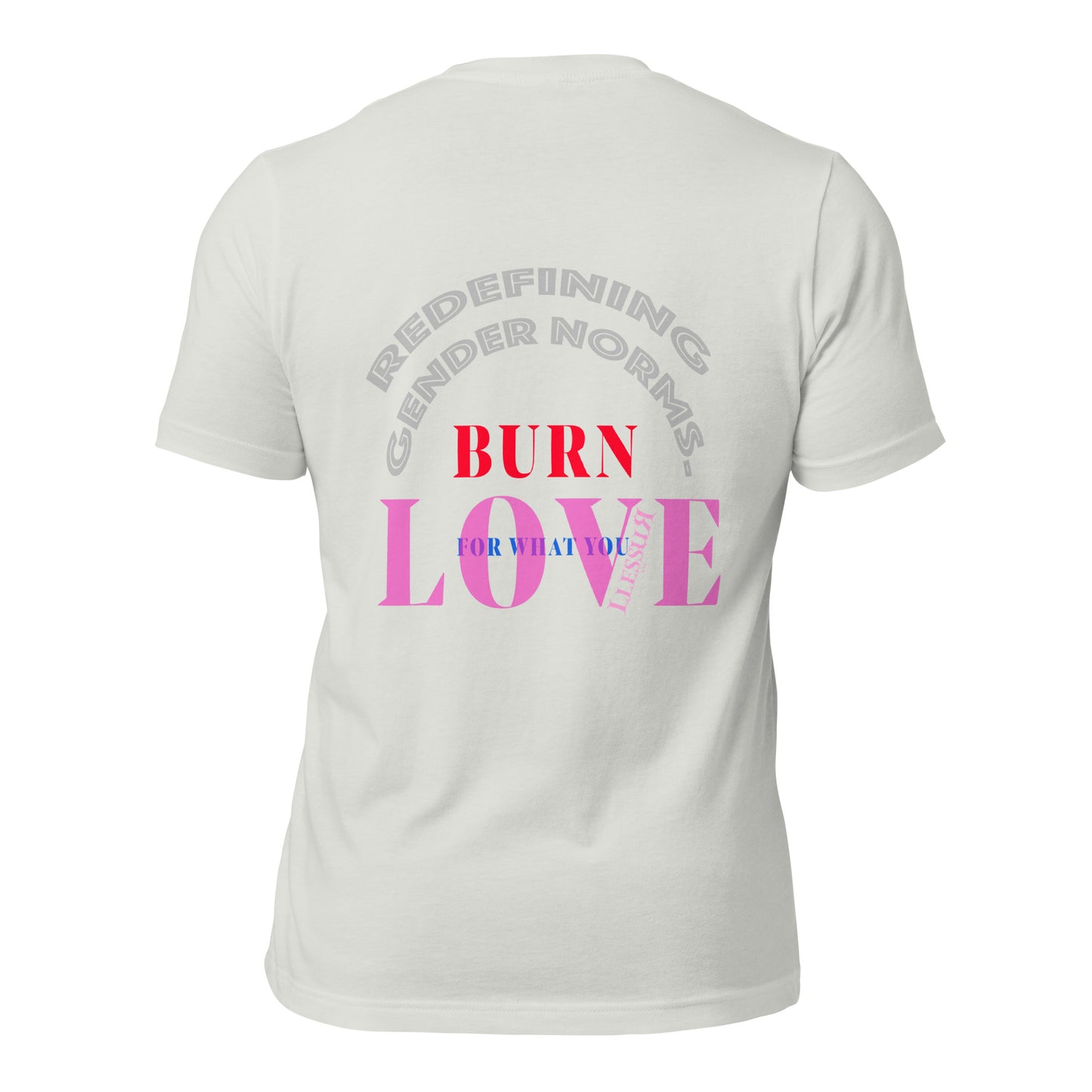 Unisex Graphic T-shirt Burn Love LLESSUR NYC