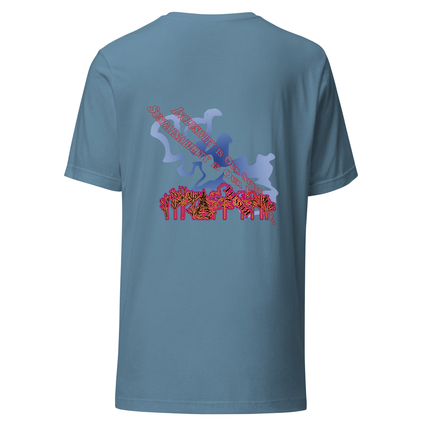 Unisex Graphic T-shirt Sustainable Future LLESSUR NYC