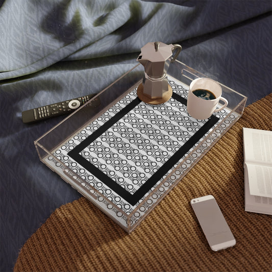 Acrylic Serving Tray - LLESSUR NYC