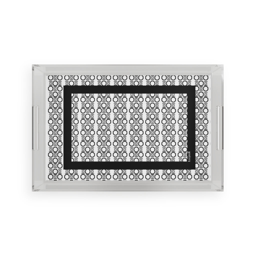 Acrylic Serving Tray - LLESSUR NYC
