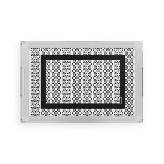 Acrylic Serving Tray - LLESSUR NYC