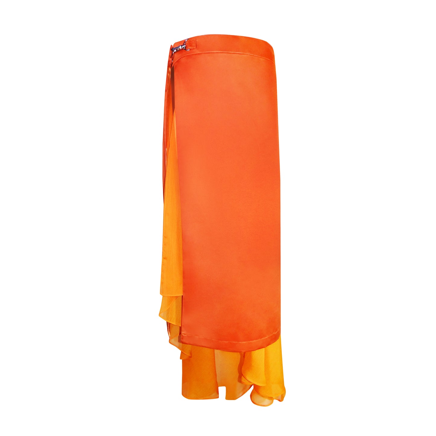 DETACHABLE SLIP LOW-WAISTED LONG SKIRT - LLESSUR NYC