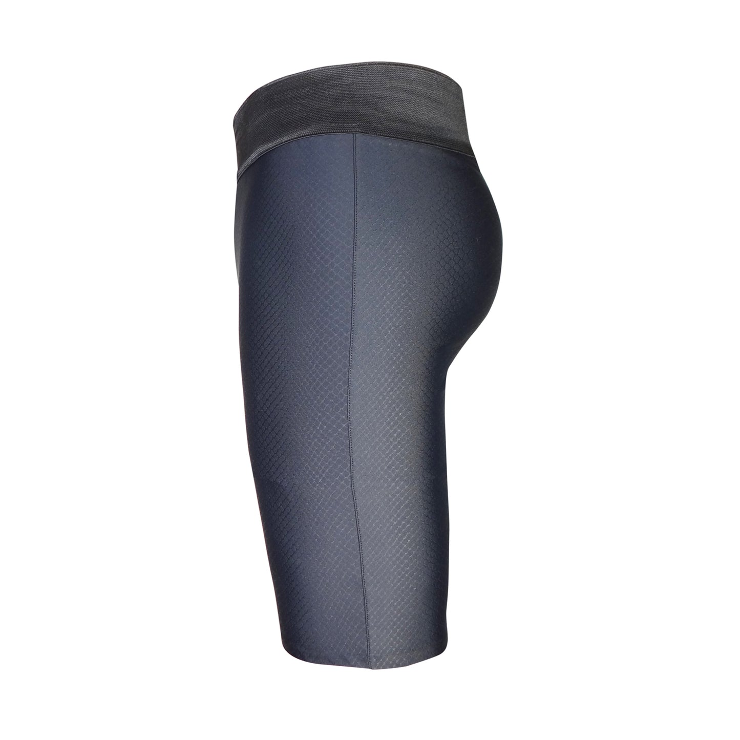 EMBOSSED MID-THIGH LEGGING - LLESSUR NYC