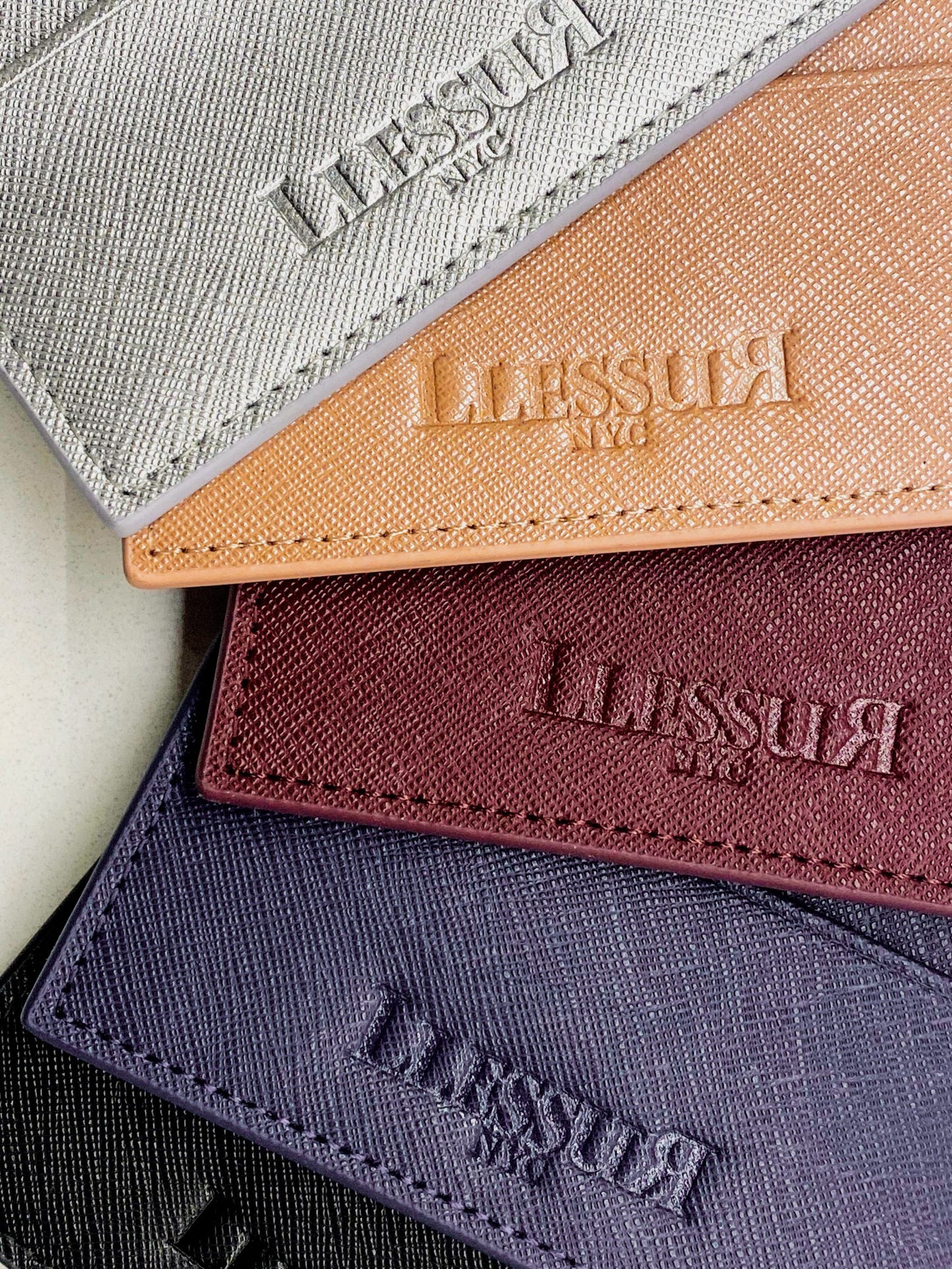 Evil Eye Embellished Cardholder with Keychain Ring - LLESSUR NYC
