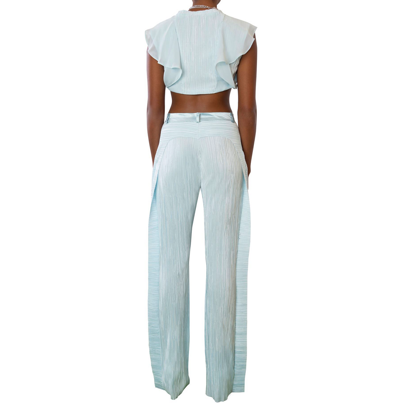 Mermaid Flared Pants - LLESSUR NYC