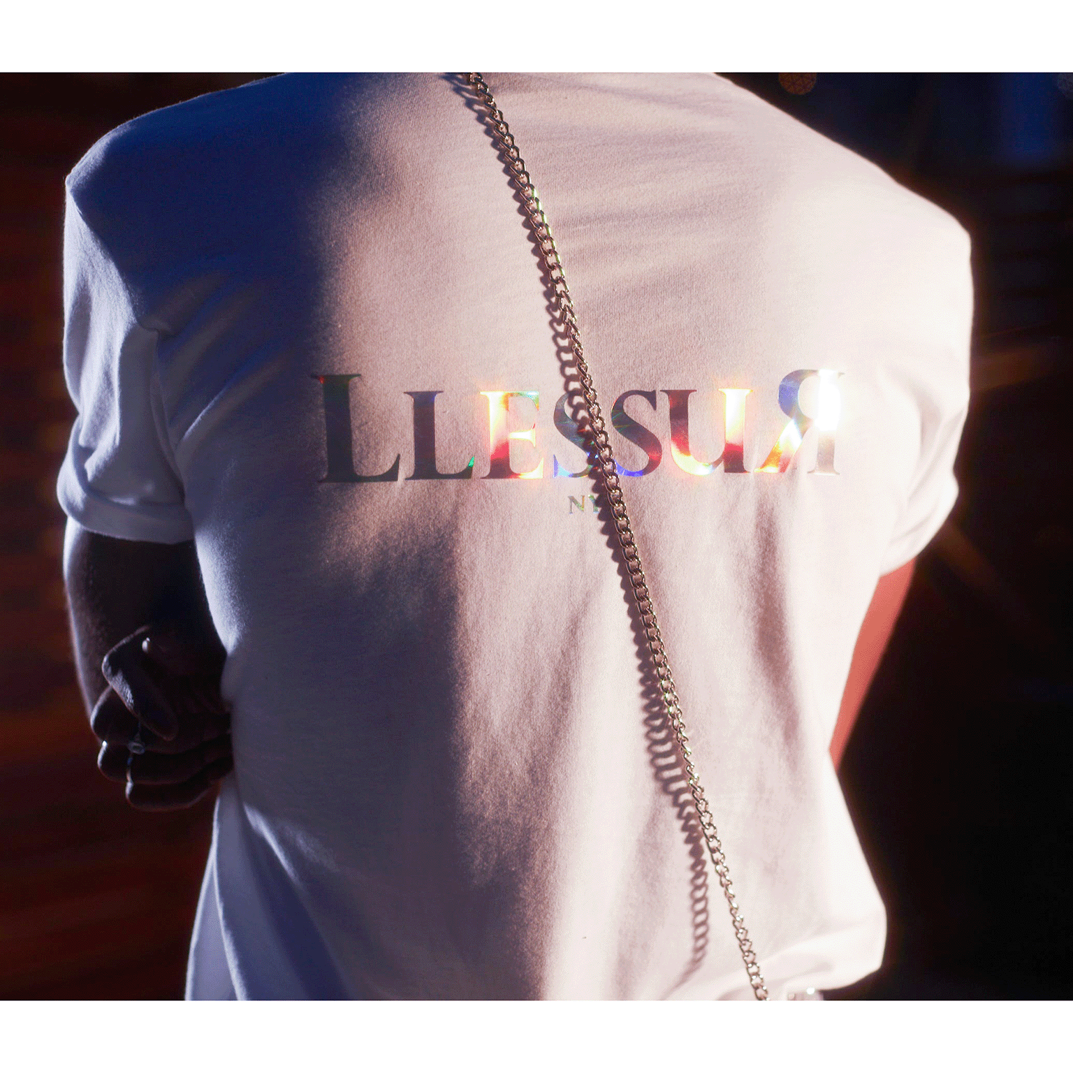 VIP Logo T-Shirt - White - LLESSUR NYC