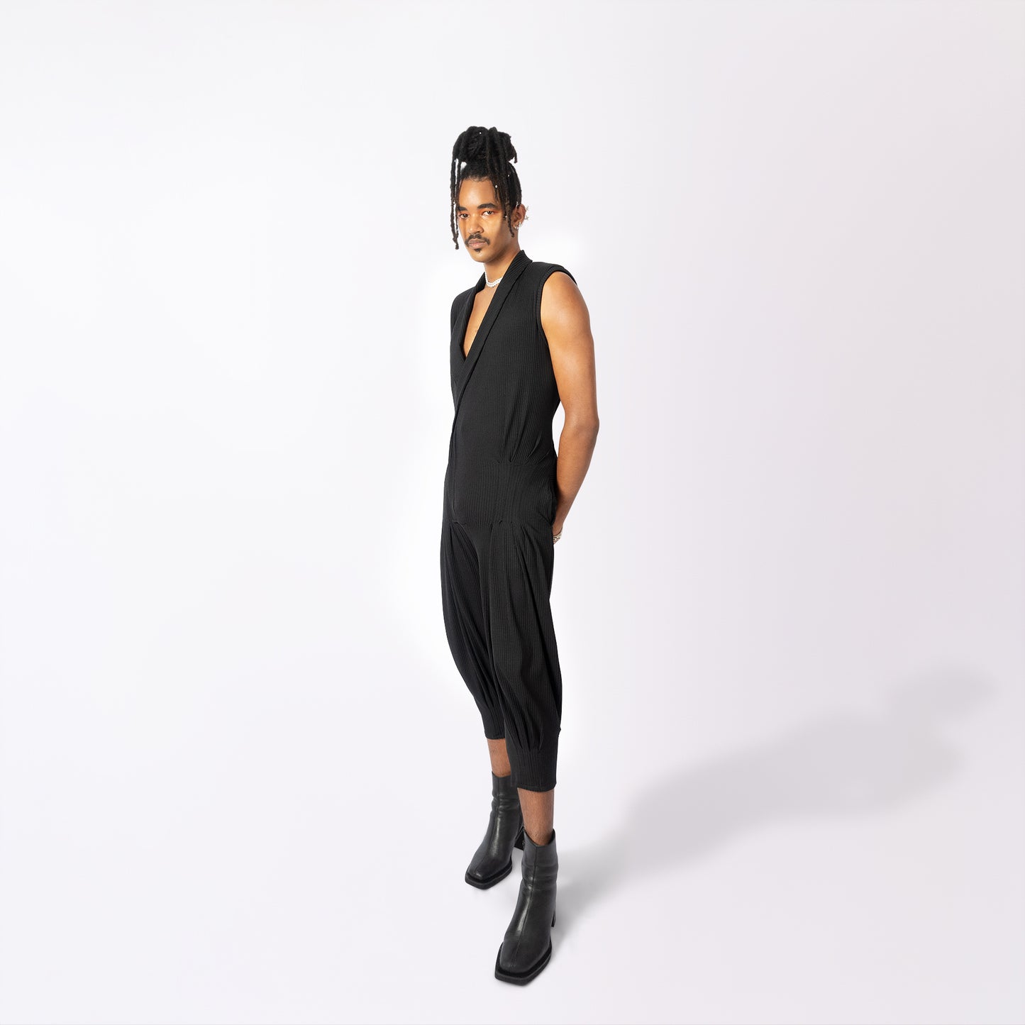 Clubmaster Parachute Jumpsuit Jumpsuit LLESSUR NYC