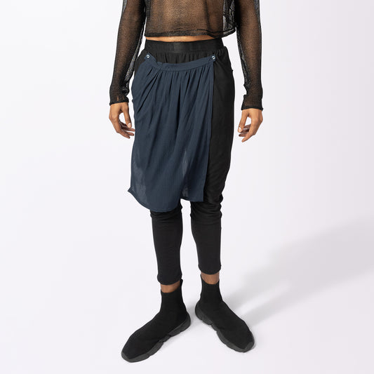 Harem Jogger Pants W/ Apron  LLESSUR NYC