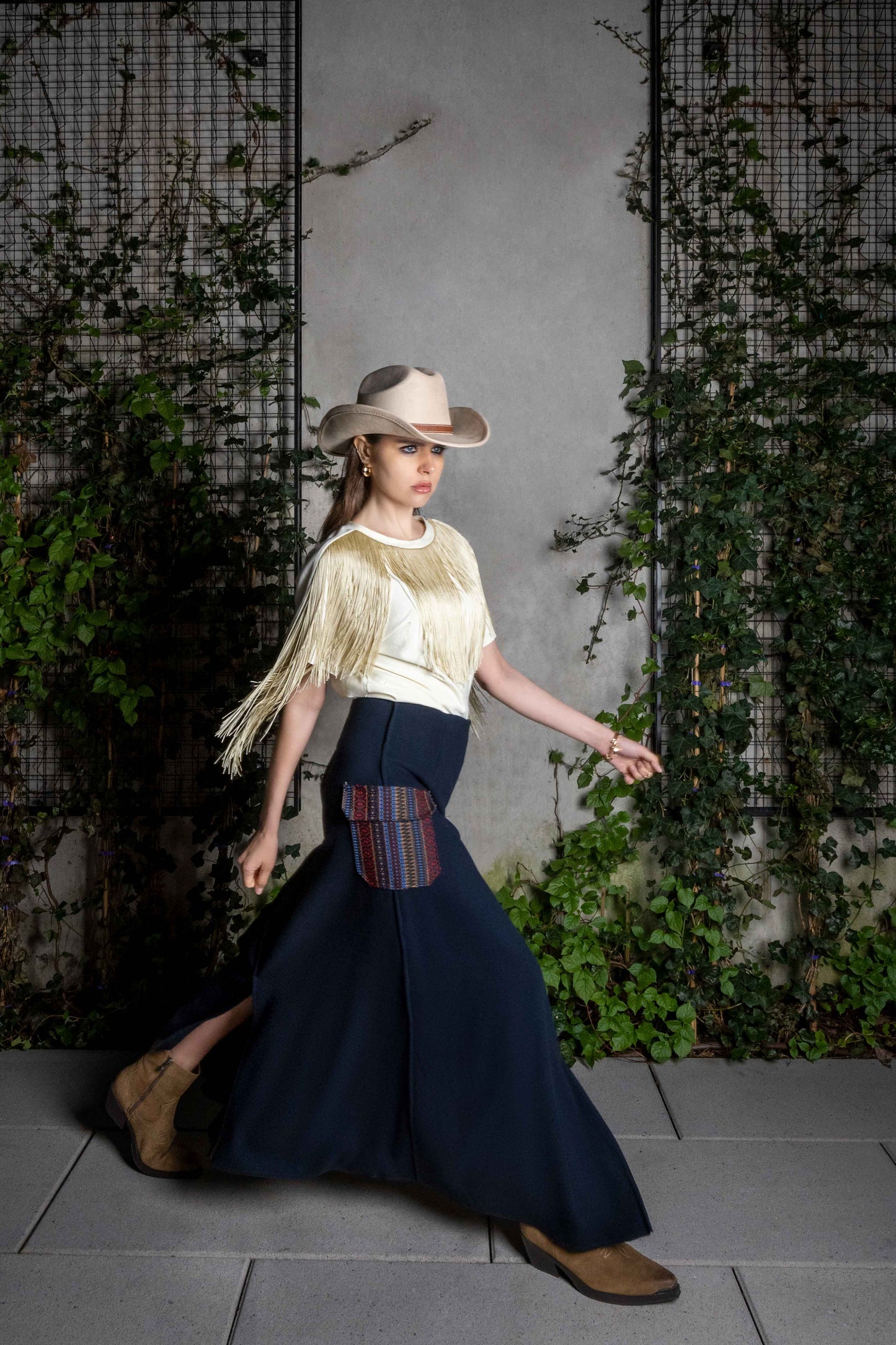 A-LINE WRAP MAXI SKIRT Long Skirts LLESSUR NYC