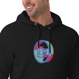 Unisex eco raglan hoodie