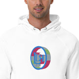 Unisex eco raglan hoodie