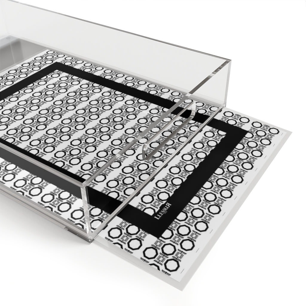Acrylic Serving Tray - LLESSUR NYC