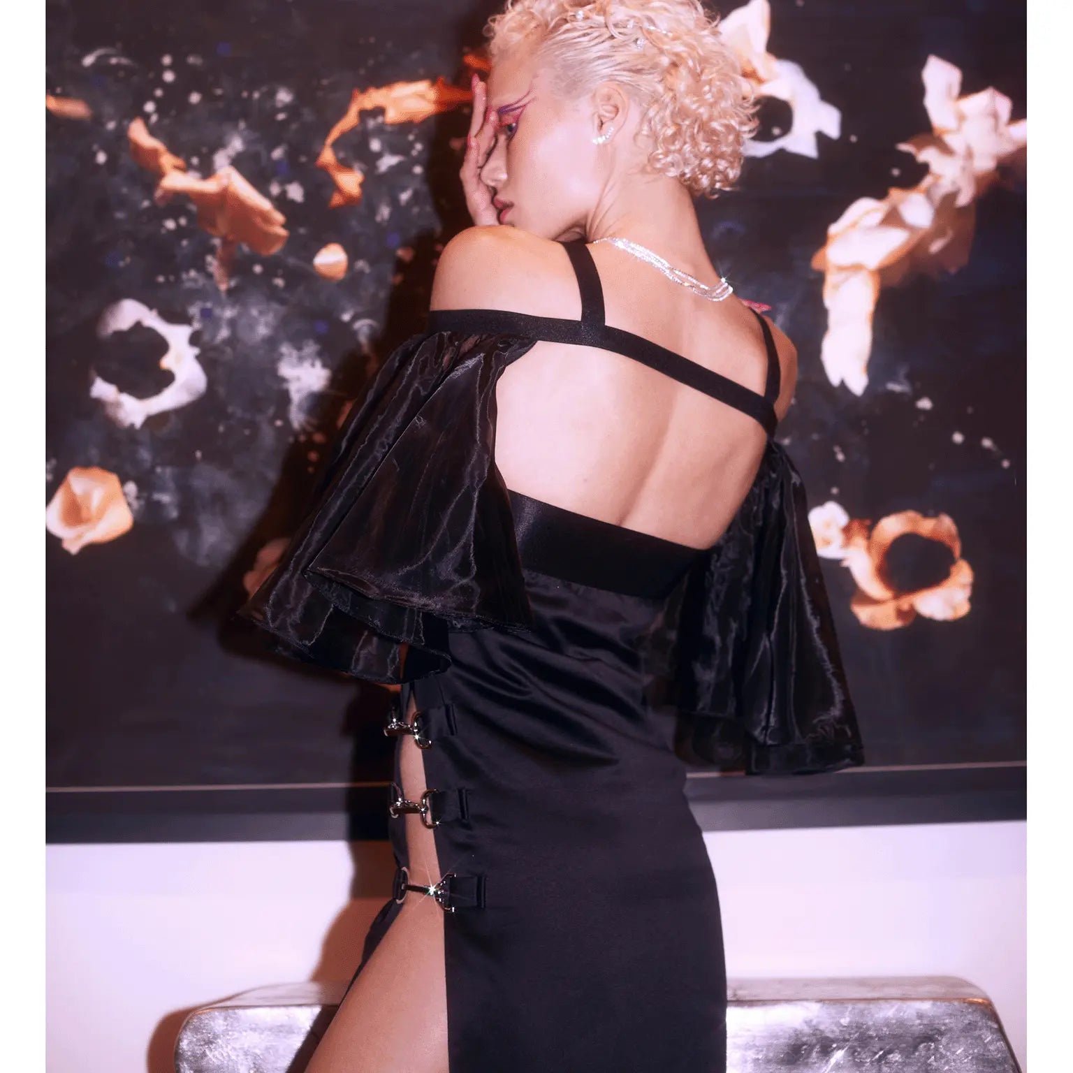 Heartless Skirt - Black - LLESSUR NYC