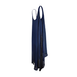 Flared Tank Dress with Side Fins - LLESSUR NYC