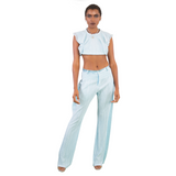 Mermaid Flared Pants - LLESSUR NYC